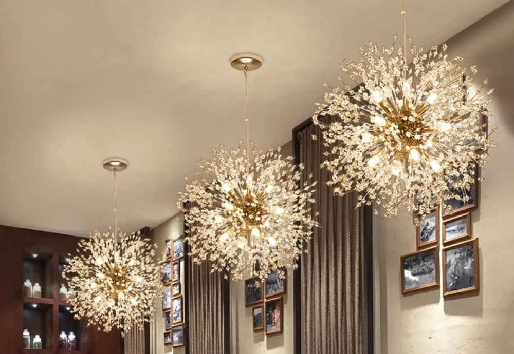 crystal sphere chandelier