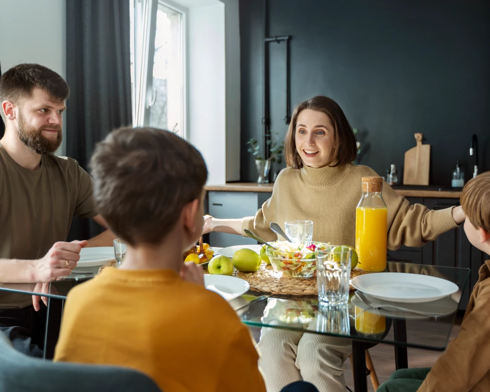 gray sideboard buffet